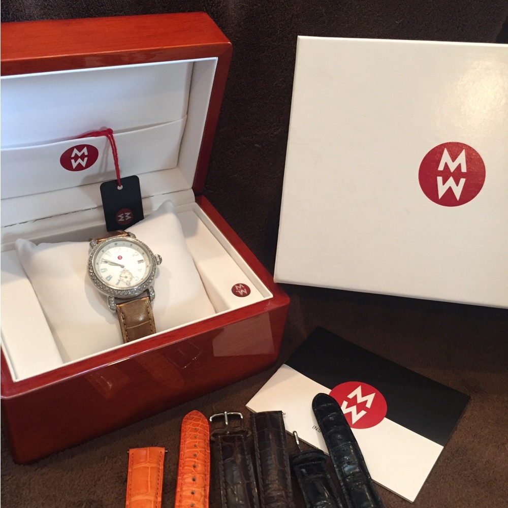 Michele Special Edition Diamond CSX Watch - Picture 2 of 5